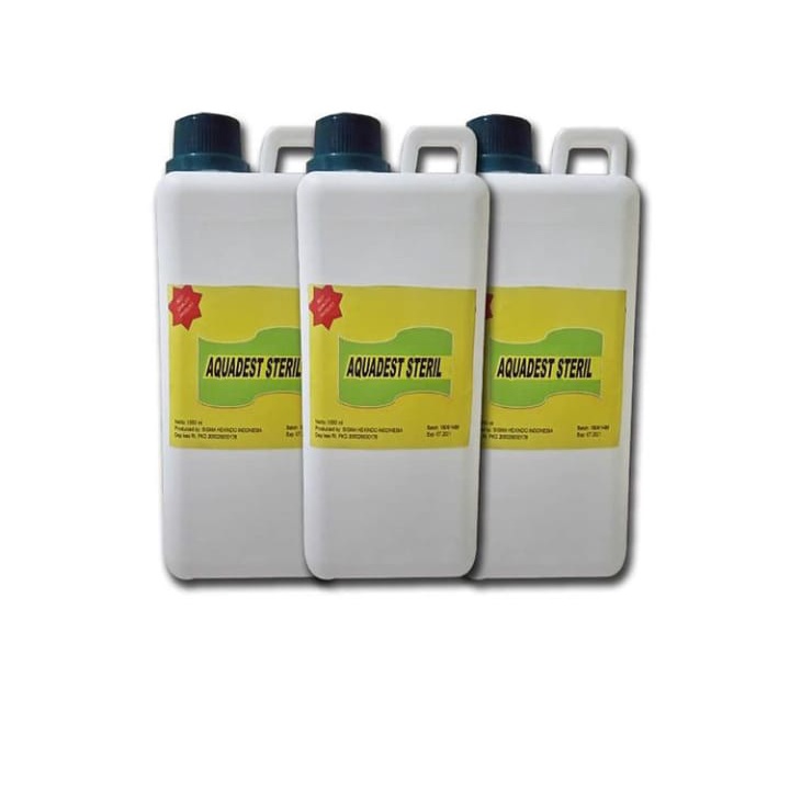 aquadest steril 1000ml