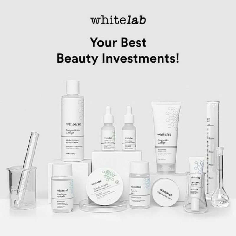 [NEW] WHITELAB BRIGHTENING FACE SERIES/ FACE BODY SERUM/ FACIAL WASH/ DAY NIGHT CREAM