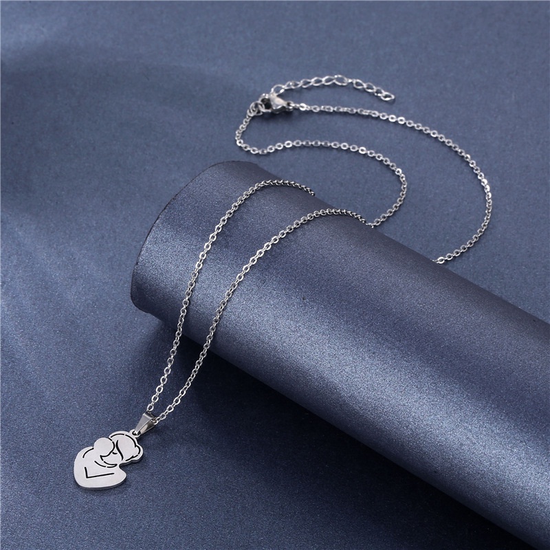 Kalung Liontin Bahan stainless steel Untuk Wanita