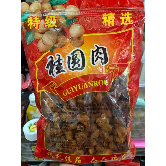 Lengkeng Kering Gui Yuan Rou / Dried Longan GuiYuanRou (500 Gram)