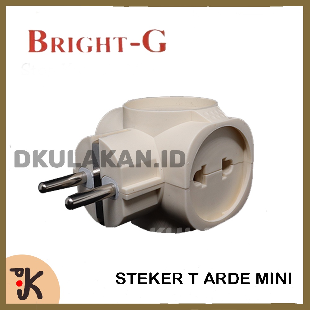 STEKER T ARDE MINI LUBANG 4 BRIGHT-G TIPE BG6814
