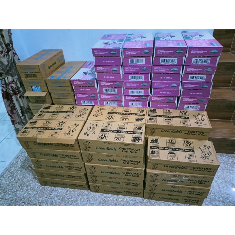 

Susu greenfields Karton 125ml isi 40pcs!