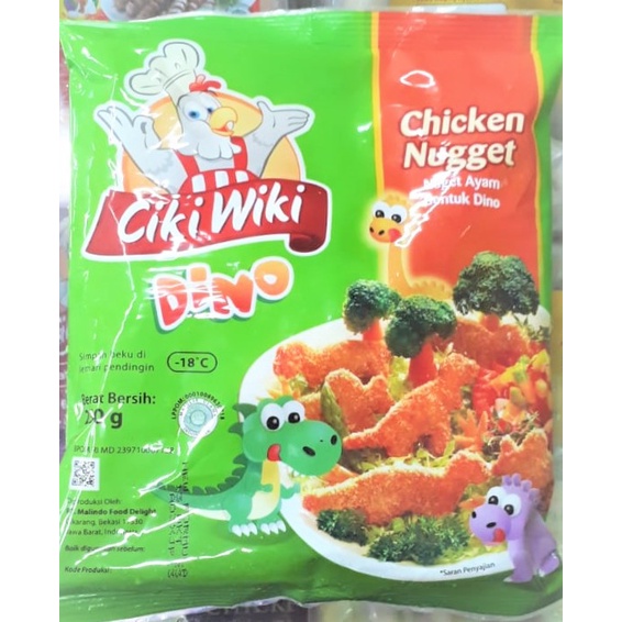 

Ciki Wiki Nugget Reguler Dino 250gr