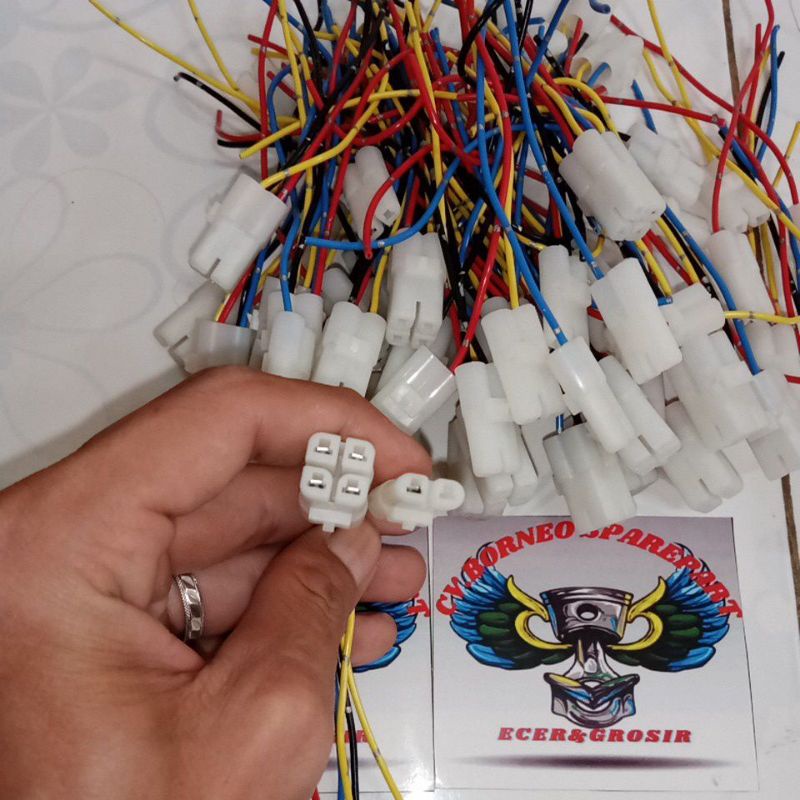 Soket CDI SHOGUN socket cdi Sepasang kabel bintik soket cdi