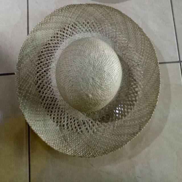 TOPI PANTAI TOPI ANYAMAN PANDAN