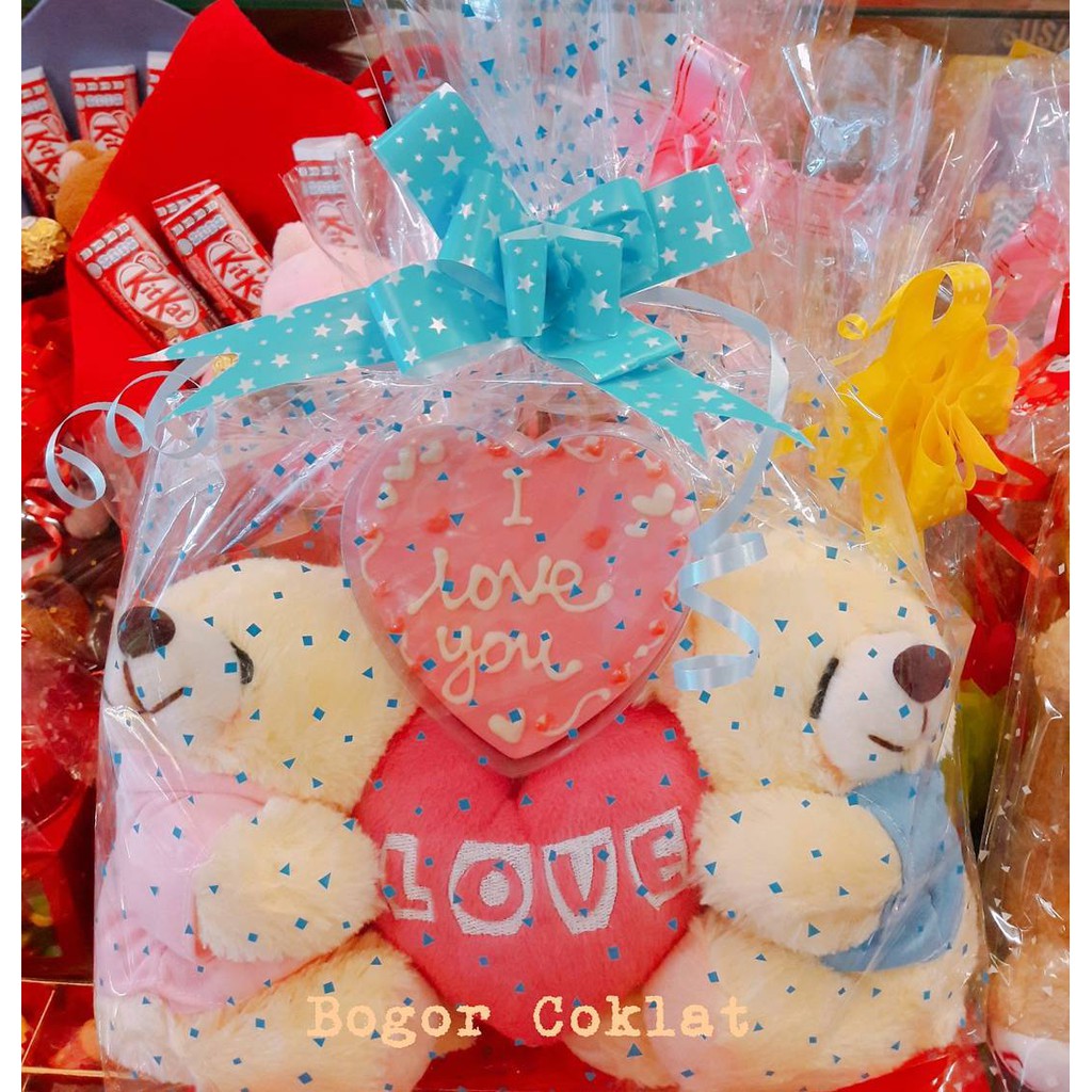 

Boneka Teddy Couple dan Coklat Valentine