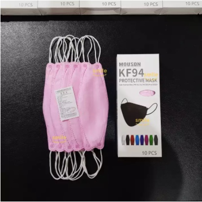 Masker Korea KF94 Mouson 4PLY Mask KF 94 Full Color 1BOX 10PCS