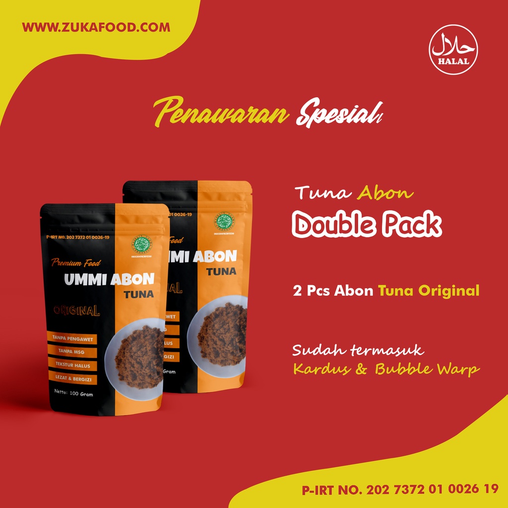 

Ummi Abon Tuna Double Pack Original