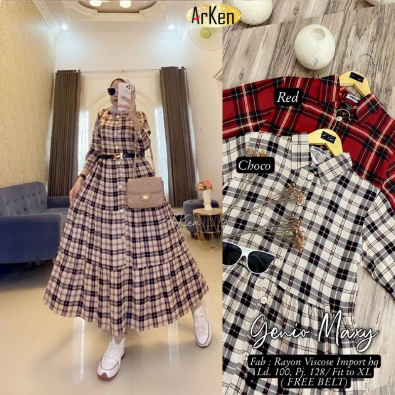 MAXI DRESS GENIO BY ARKEN