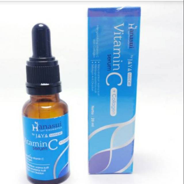 Hanasui Serum Vitamin C plus Collagen Biru Girlsneed77 ORIGINAL BPOM Serum Anti Aging