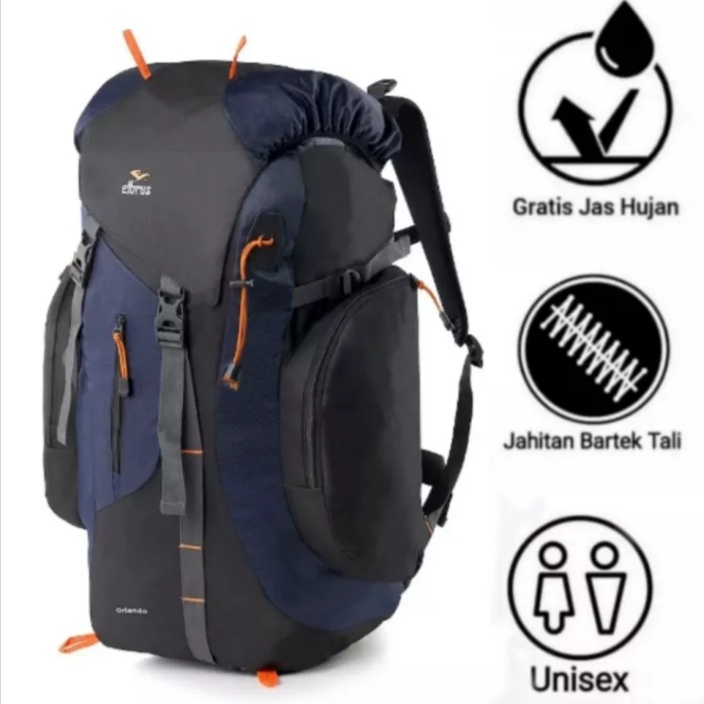 Tas Ransel Gunung Tas Camping Tas Punggung Tas Carrier Tas Outdoor Kapasitas 65L