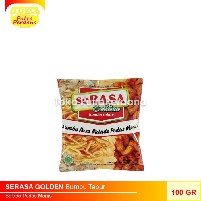 

TERBARU BUMBU TABUR Serasa Golden 100gr - B. Pedas Manis