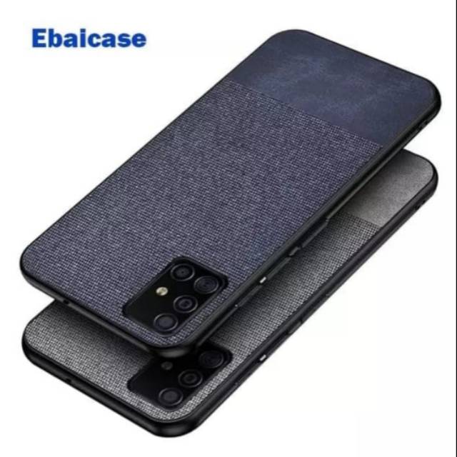 Soft Case Fabric DENIM Samsung A51 samsung A71 Case Cover casing