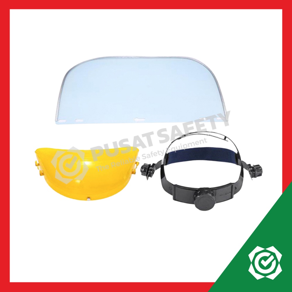 Pelindung Wajah Face Shield Kuning APD