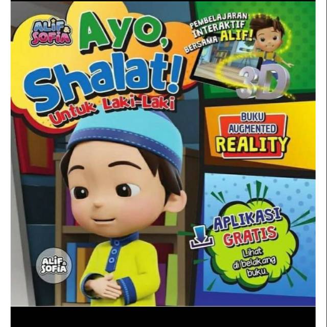 Buku BBW: Ayo Sholat untuk Laki Laki Augmented Reality 3D