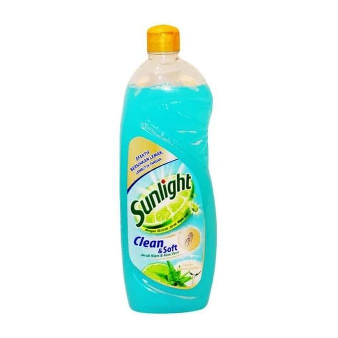 SUNLIGHT Botol Clean & Soft Cairan Pencuci Piring 750 mL