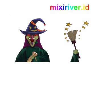 Halloween Car Rear Wiper Waving Sticker Windshield Window Decal Removable