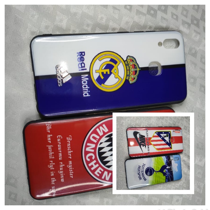 HARD CASE KARAKTER COWOK / KARAKTER BOLA + TEMPERED GLASS REDMI 8A