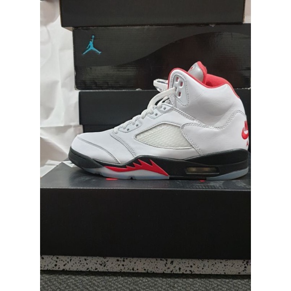 jordan 5 fire red size 41