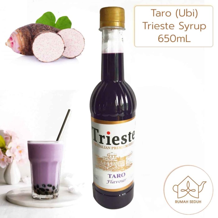 

650mL Sirup Taro merk Trieste - Taro Syrup