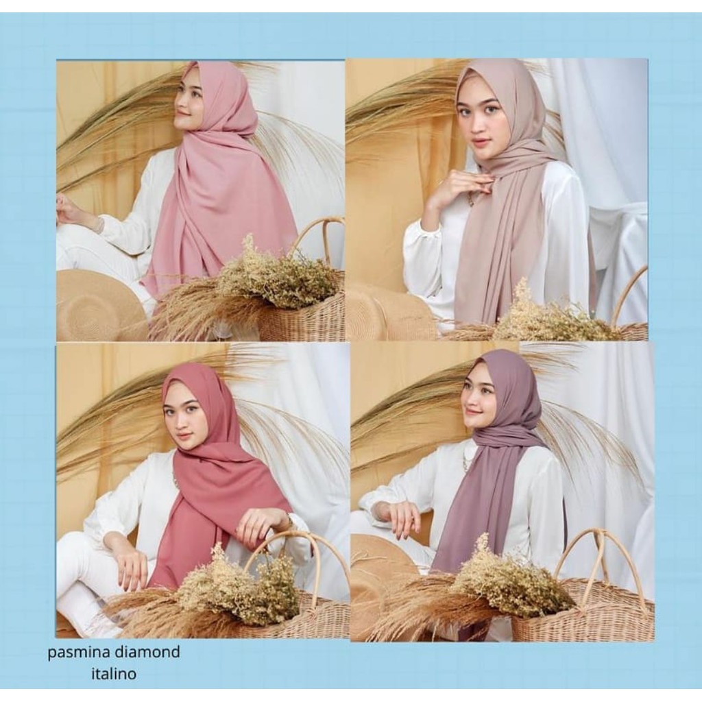 JILBAB PASHMINA DIAMOND.KERUDUNG.JILBAB.PASMINA SABYAN DIAMOND/PASMINA