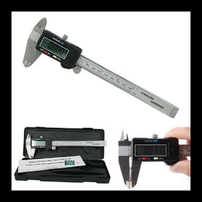 

TERBARU DIGITAL CALIPER - JANGKA SORONG AKURASI 0.01MM VERNIER STAINLESS STEEL PERALATAN MELUKIS