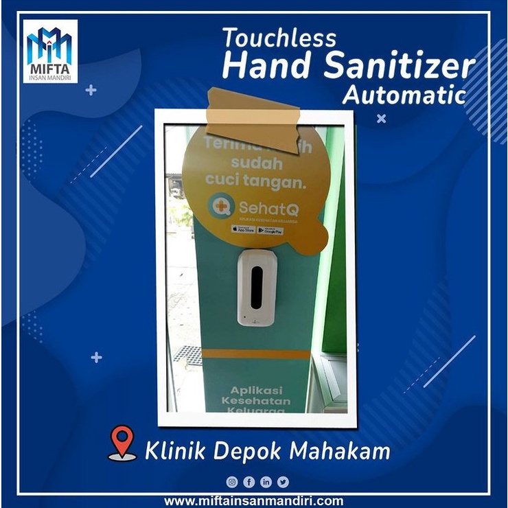 PORTABLE HAND SANITIZER BOOTH / BOOTH HAND SANITIZER / DISPENSER SABUN