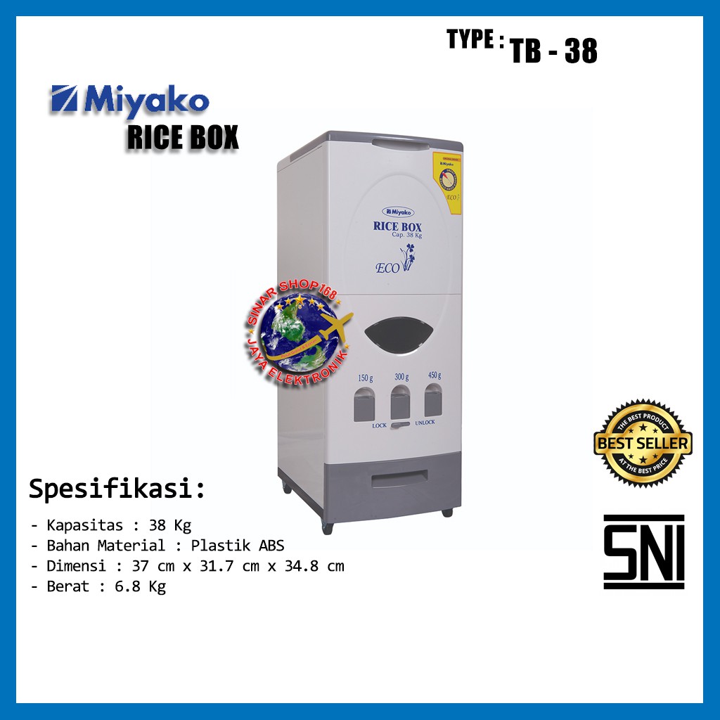 Miyako Rice Box TB - 38