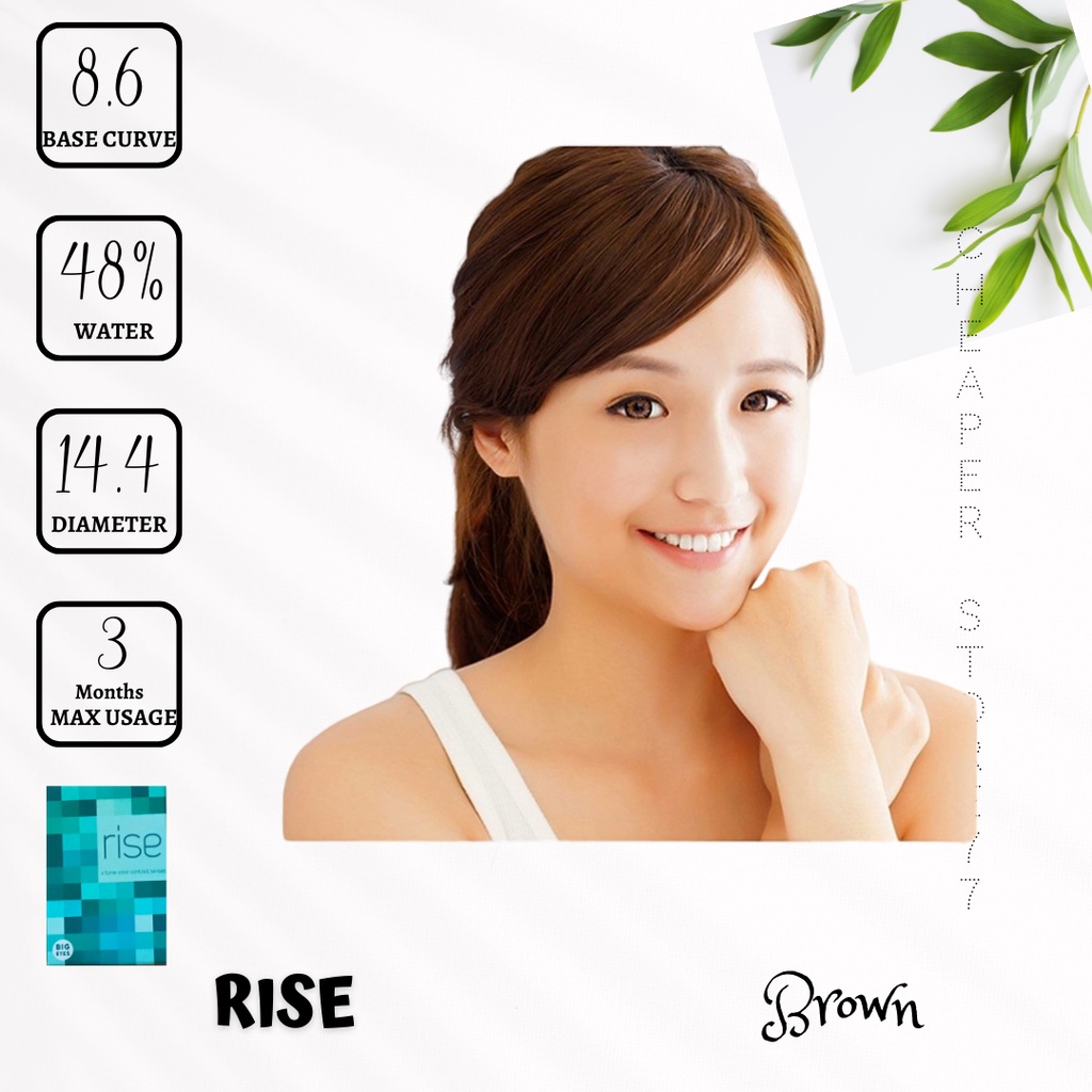 SOFTLENS RISE 2 TONE DIA. 14.40mm NORMAL BY IRISLAB