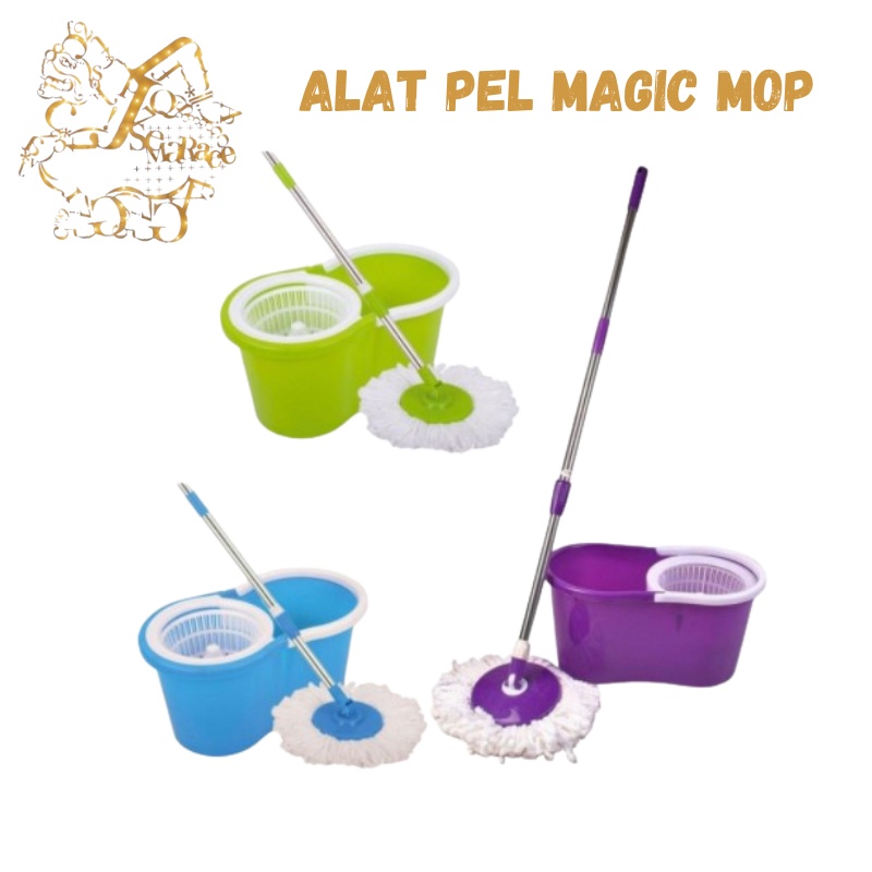 ALAT PEL MAGIC MOP PUTAR 360 DERAJAT