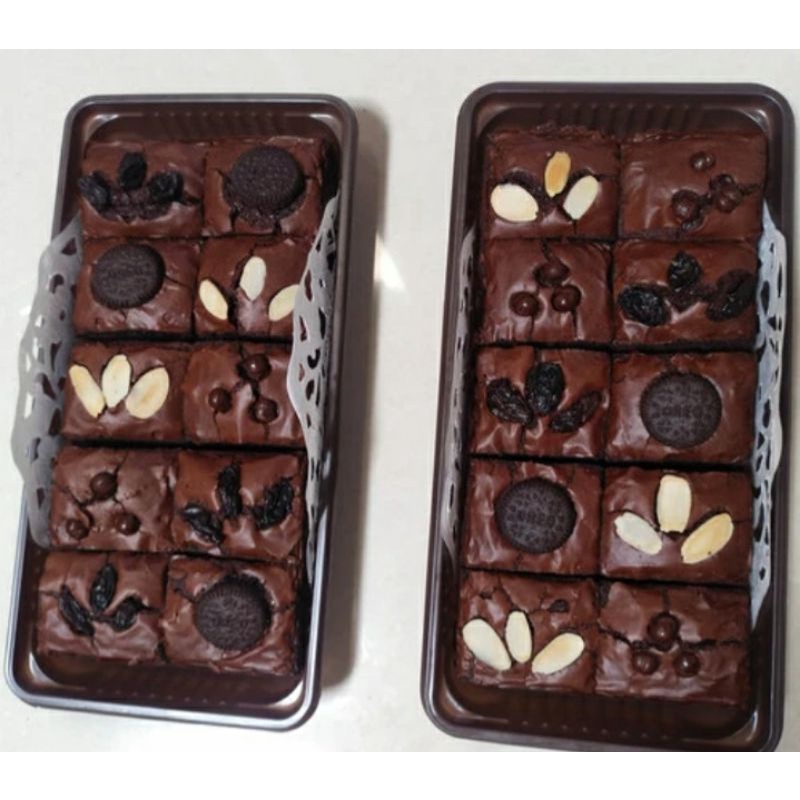 

Brownies sekat viral 10 potong