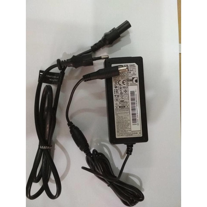 Adaptor LED Monitor Samsung 14V - 1,786A 25W &quot;Original&quot;Free kabel ac