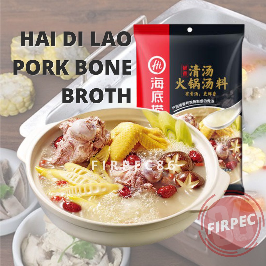 Haidilao Hotpot Seasoning Original Pork Bone / Bumbu Instant Haidilao Collage