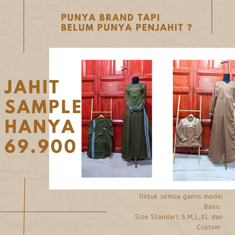 Jasa jahit baju jasa jahit gamis brand jasa jahit konveksi rumahan