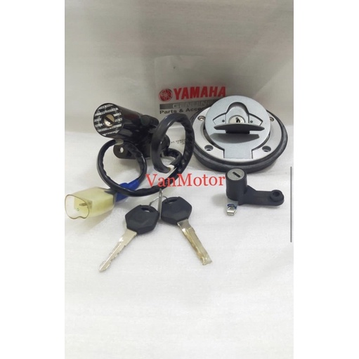 KUNCI KONTAK R25 MT25 MT 25 R 25 KEYSET ASSY TUTUP TANK TANGKI YAMAHA ORI TERMURAH