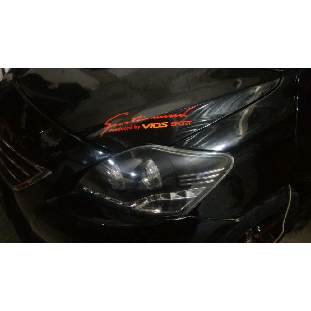 Stiker Mobil Cutting Sticker Mobil Vios Stiker Sport Mind Vios