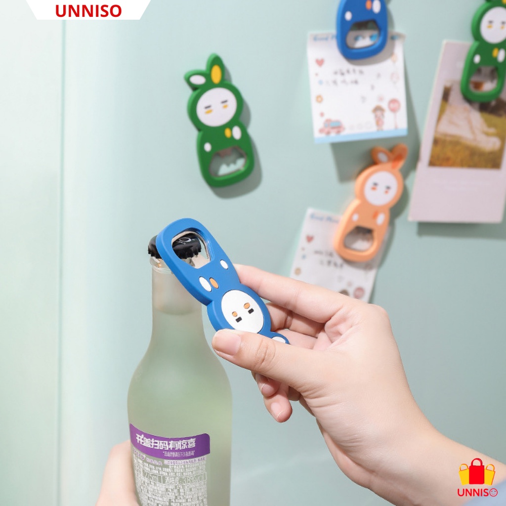 UNNISO -Pembuka Botol Bir Karakter Lucu Bottle Opener Stainless Steel BO1