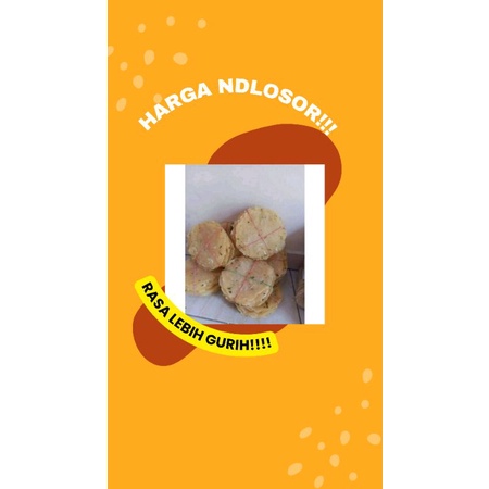 

opak singkong original/opak mentah/gurih/renyah(isi 25 pcs)