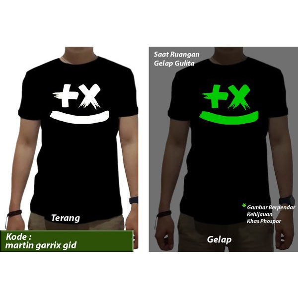 DI JUAL KAOS DJ MARTIN GARRIX GLOW IN THE DARK DWP 2019 MANTAP