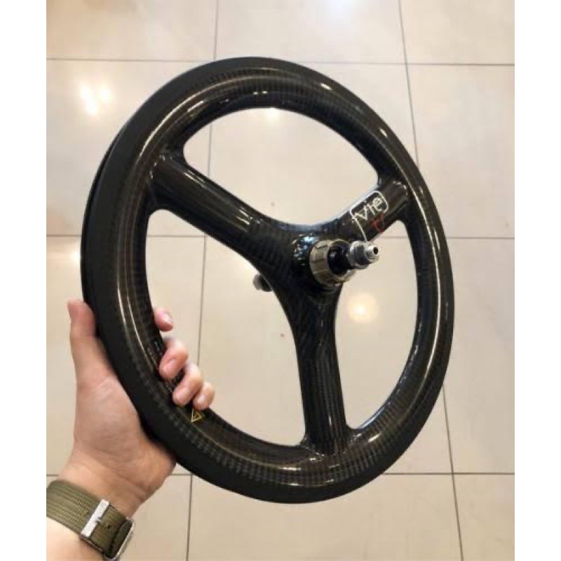 wheelset viets 3 spoke 3 speed utk brompton , pikes , 3sixty