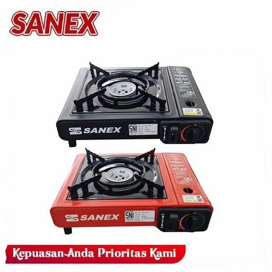 Kompor Gas Sanex Portable 2in1 (Kaleng/LPG) SN 883