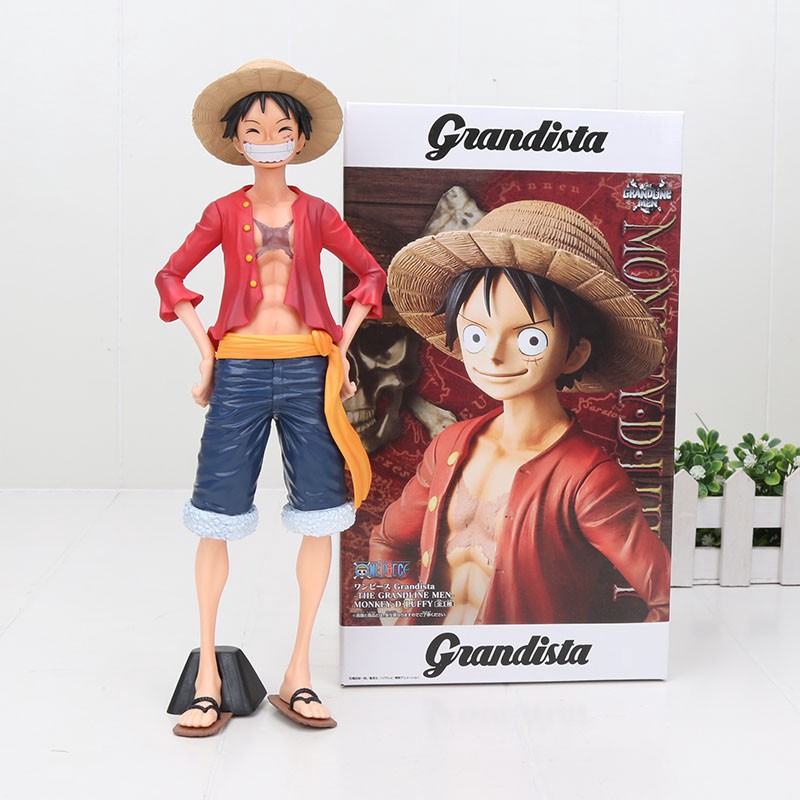 Dxf The Grandline Men Anime One Piece Monkey D Luffy Pvc Action Figure Gifts