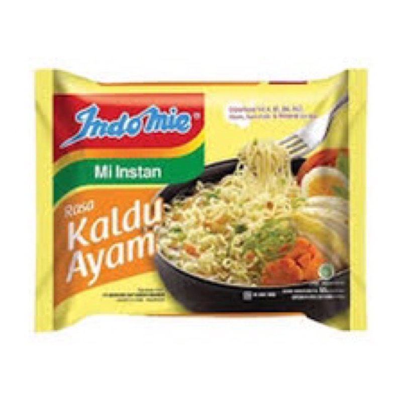 

Indomie Kaldu Ayam 75gr isi 5pcs