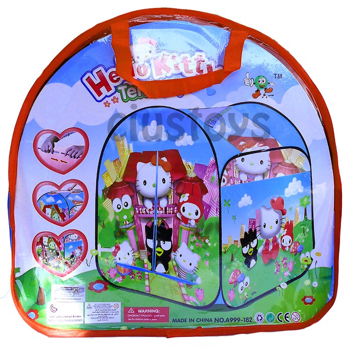 TENDA CAMPING motif HELLO KITTY | Tenda Anak | Tenda Mainan