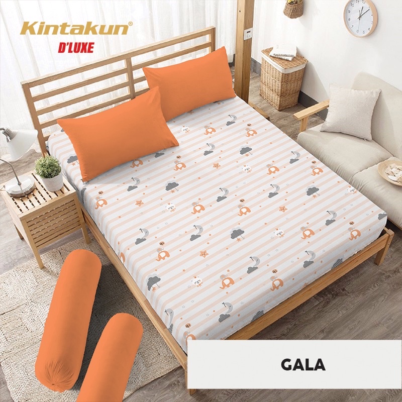 (BISA COD)SPREI KINTAKUN DELUXE UK 180*200 CM DIJAMIN TIDAK LUNTUR