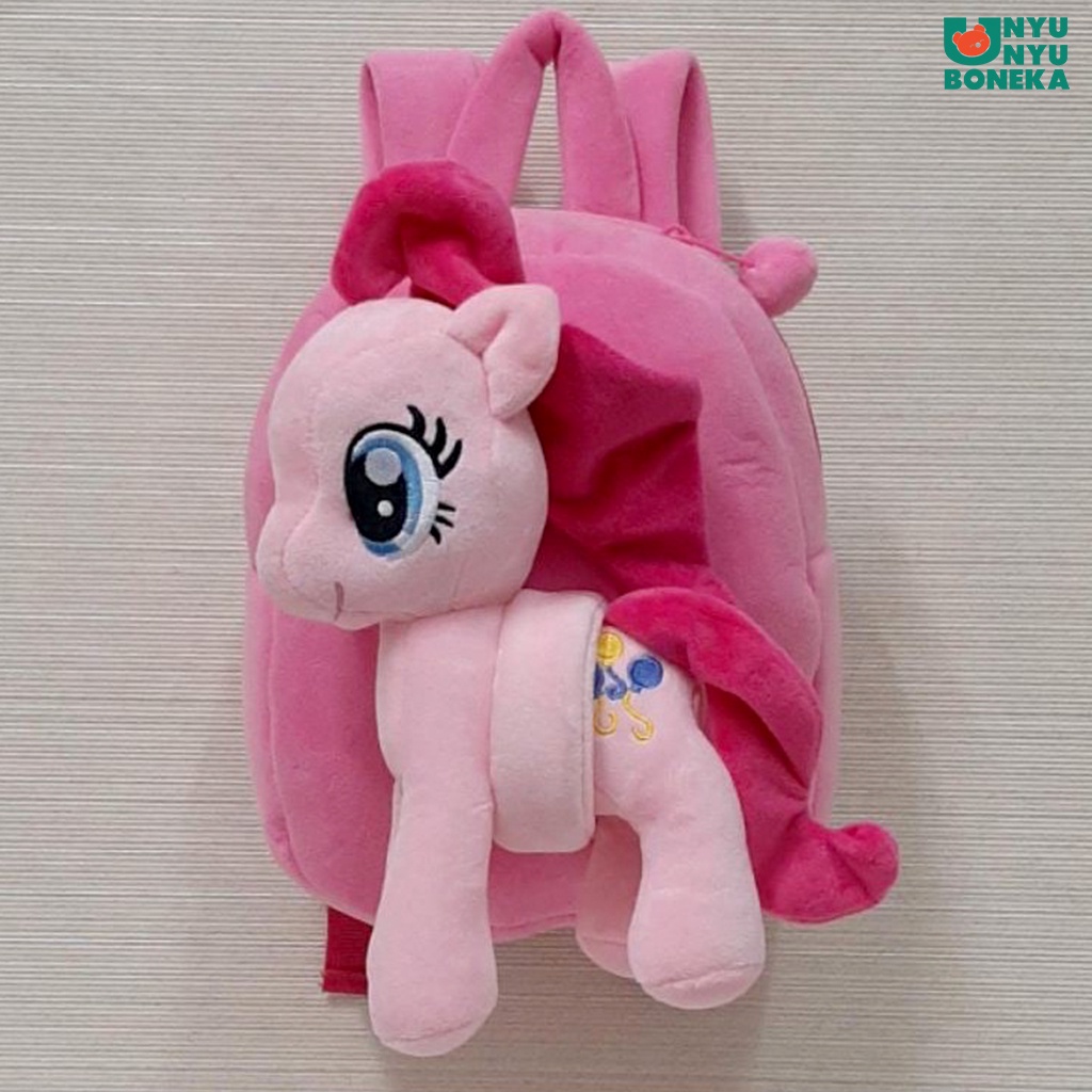 tas ransel + boneka kuda pony my ransel Anak sekolah paud kado uitah baby