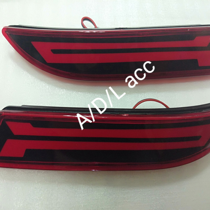 refektorLAMPU  bemper BUMPER BELAKANG mobil toyota all new avanza / ALL NEW XENIA  plasma new