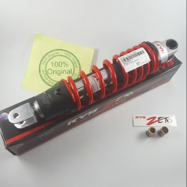 shockbreaker shock belakang mio sporty soul j kayaba zeto s series with spring adjuster kyoc-1101