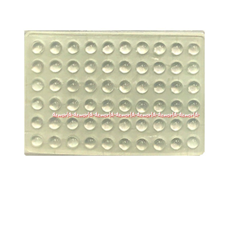 Krisbow Transparent Protector Adhesive Pads Alat Gelas Bening 6mm