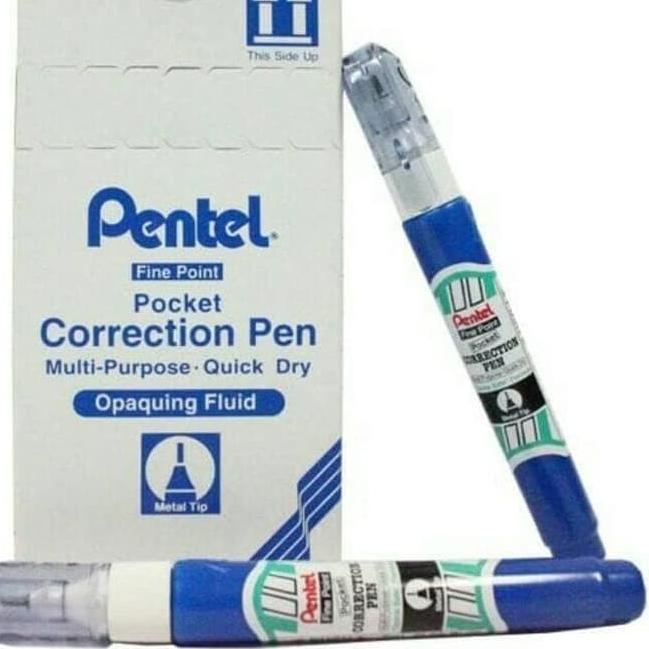 

Top Delivery Tipex Cair Pentel Pen ZL-62W [Per 1 tipex]